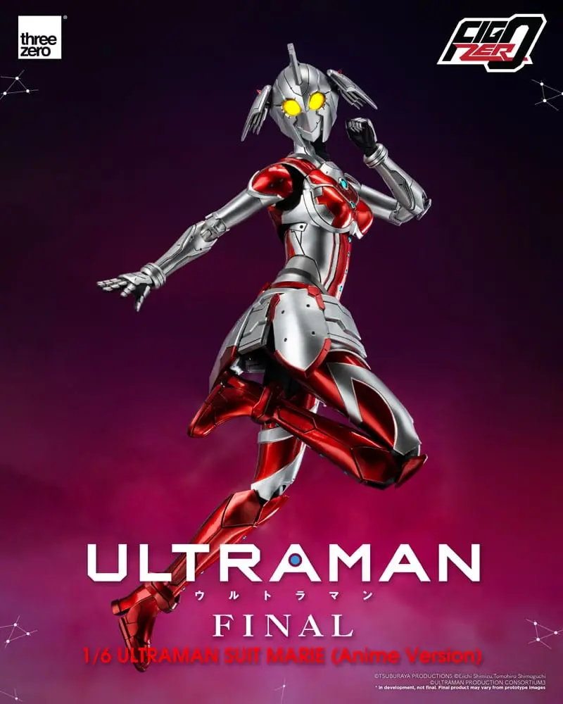 Ultraman FigZero Actionfigur 1/6 Ultraman Suit Marie (Anime Version) 35 cm Produktfoto