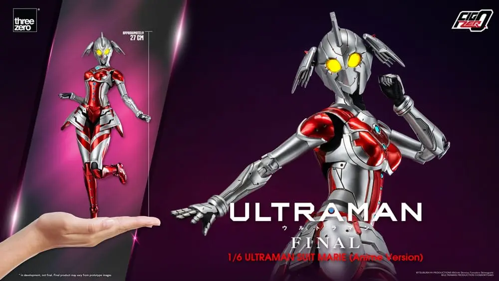 Ultraman FigZero Actionfigur 1/6 Ultraman Suit Marie (Anime Version) 35 cm Produktfoto