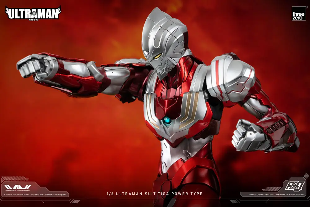 Ultraman FigZero Actionfigur 1/6 Ultraman Suit Tiga Power Type 31 cm termékfotó