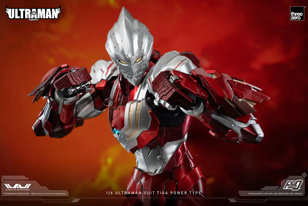 Ultraman FigZero Actionfigur 1/6 Ultraman Suit Tiga Power Type 31 cm termékfotó