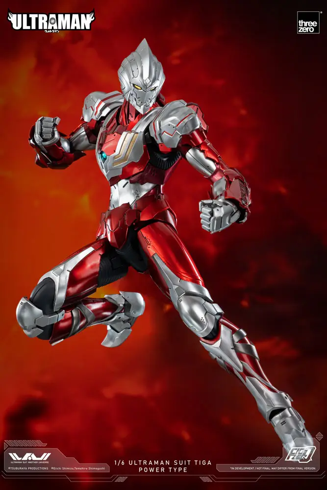 Ultraman FigZero Actionfigur 1/6 Ultraman Suit Tiga Power Type 31 cm termékfotó