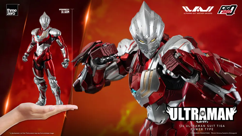 Ultraman FigZero Actionfigur 1/6 Ultraman Suit Tiga Power Type 31 cm termékfotó