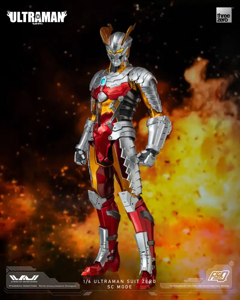 Ultraman FigZero Actionfigur 1/6 Ultraman Suit Zero SC Mode 31 cm termékfotó