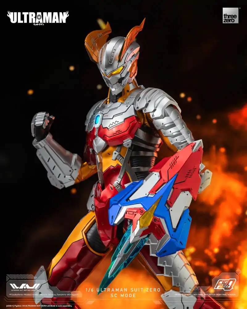 Ultraman FigZero Actionfigur 1/6 Ultraman Suit Zero SC Mode 31 cm termékfotó