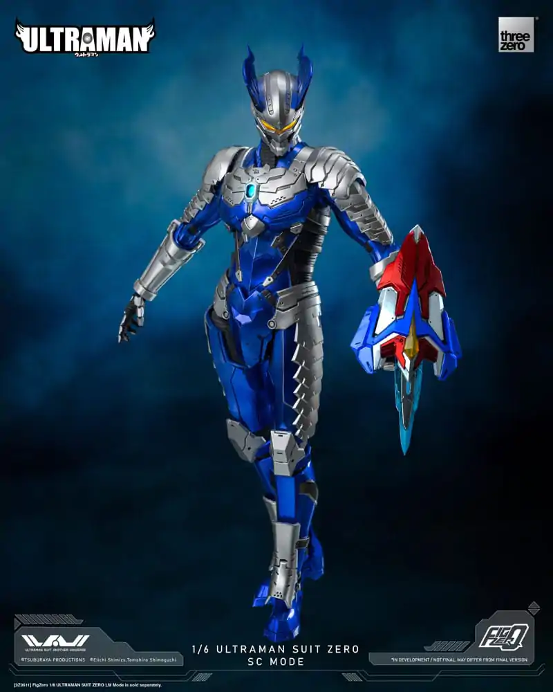 Ultraman FigZero Actionfigur 1/6 Ultraman Suit Zero SC Mode 31 cm termékfotó