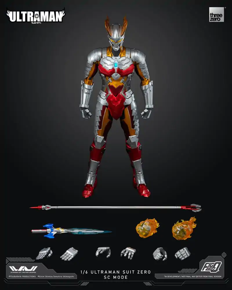 Ultraman FigZero Actionfigur 1/6 Ultraman Suit Zero SC Mode 31 cm termékfotó