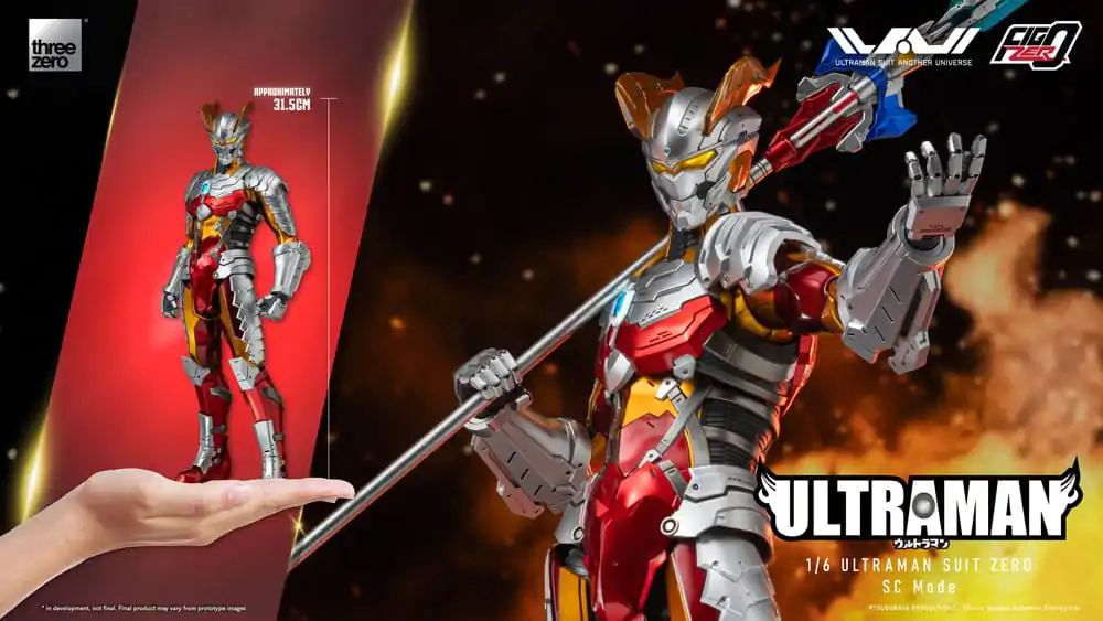 Ultraman FigZero Actionfigur 1/6 Ultraman Suit Zero SC Mode 31 cm termékfotó