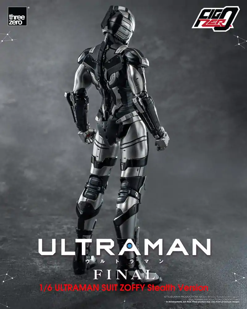 Ultraman Final FigZero Actionfigur 1/6 Ultraman Suit Zoffy Stealth Version 30 cm Produktfoto