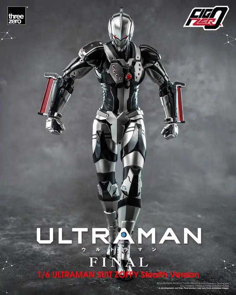 Ultraman Final FigZero Actionfigur 1/6 Ultraman Suit Zoffy Stealth Version 30 cm Produktfoto