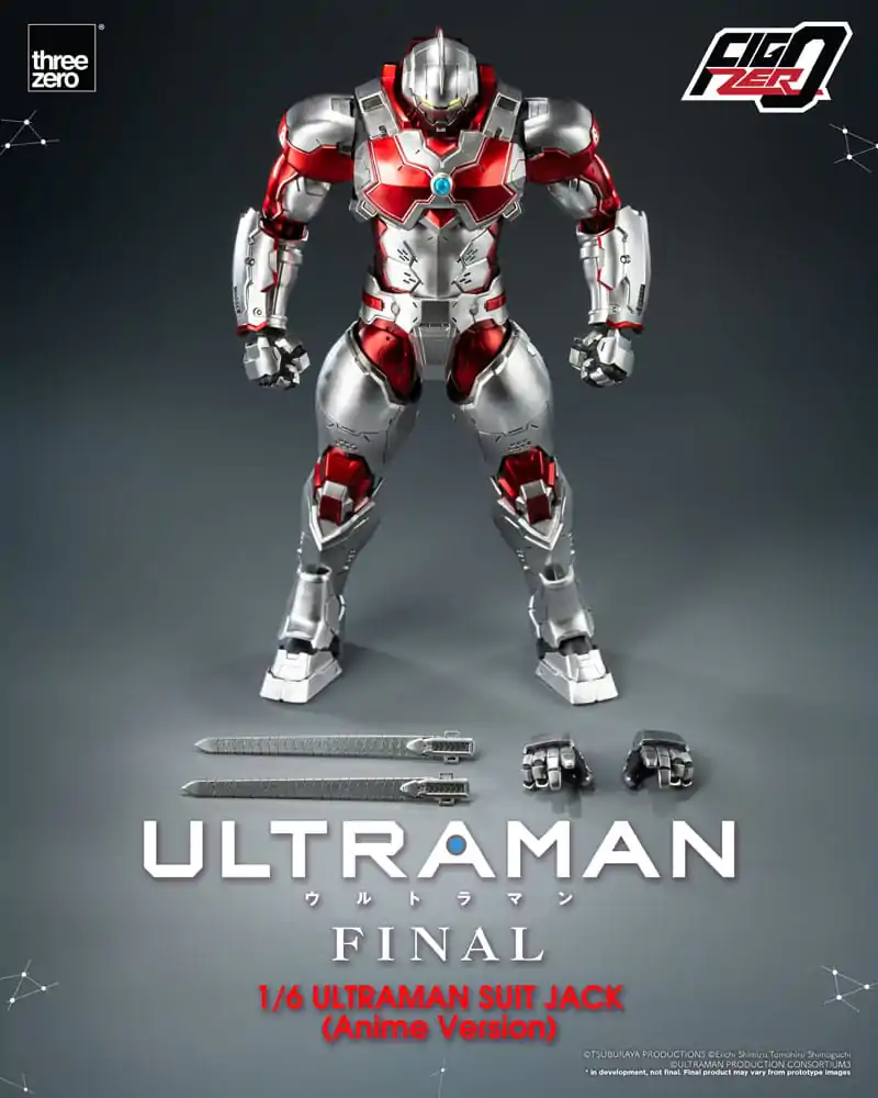 Ultraman Final FigZero Actionfigur 1/6 Ultraman Suit Jack Anime Version 35 cm Produktfoto