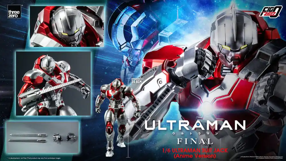 Ultraman Final FigZero Actionfigur 1/6 Ultraman Suit Jack Anime Version 35 cm Produktfoto