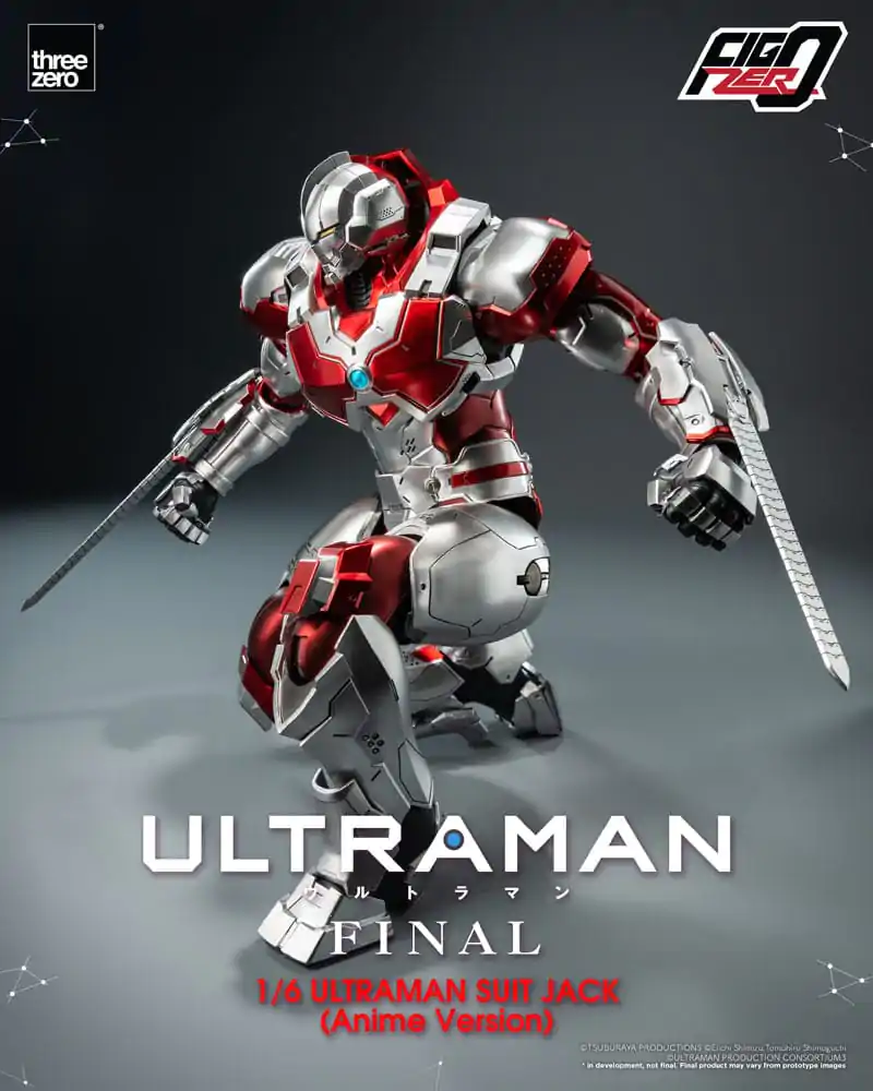 Ultraman Final FigZero Actionfigur 1/6 Ultraman Suit Jack Anime Version 35 cm Produktfoto