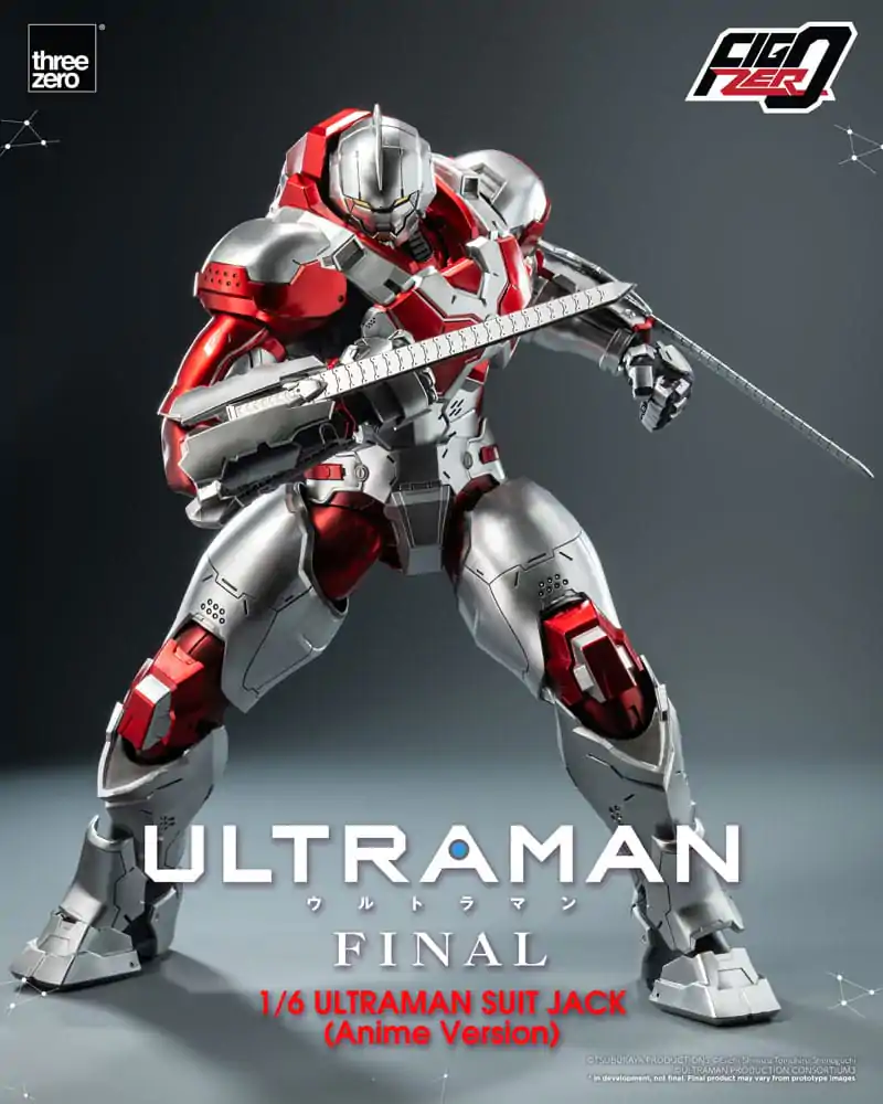 Ultraman Final FigZero Actionfigur 1/6 Ultraman Suit Jack Anime Version 35 cm Produktfoto