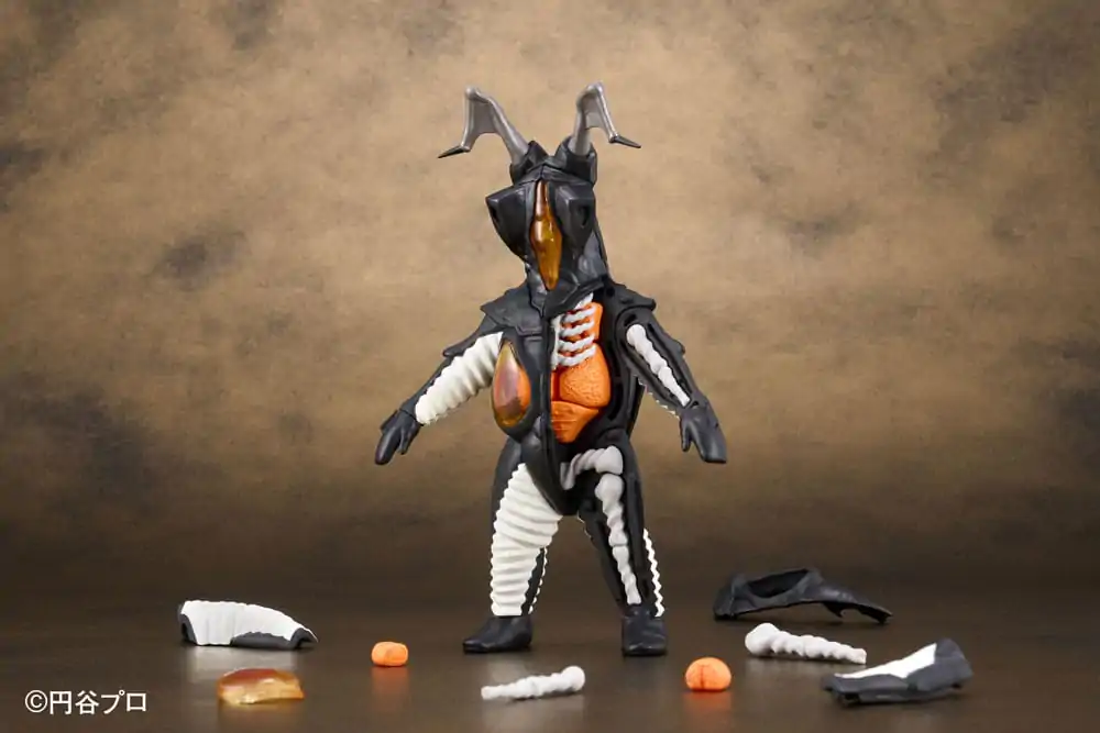 Ultraman Kaitai Puzzle Fantasy Minifigur Zetton 13 cm Produktfoto
