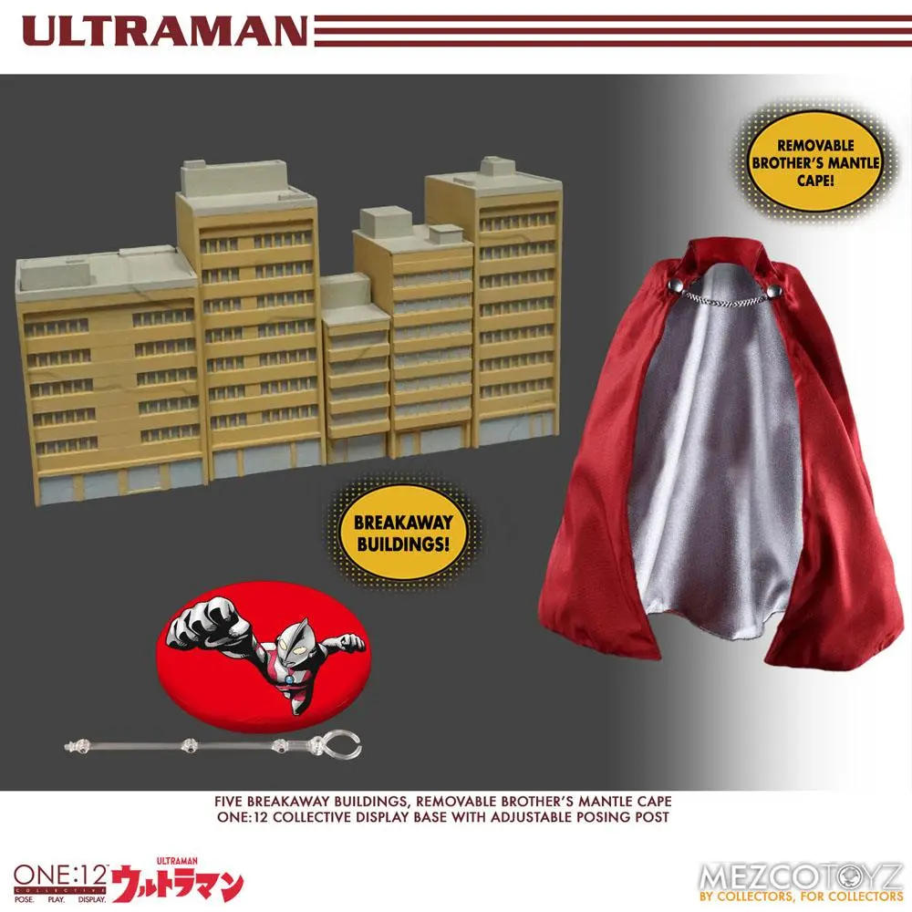 Ultraman Actionfigur mit Leuchtfunktion 1/12 Ultraman 16 cm termékfotó