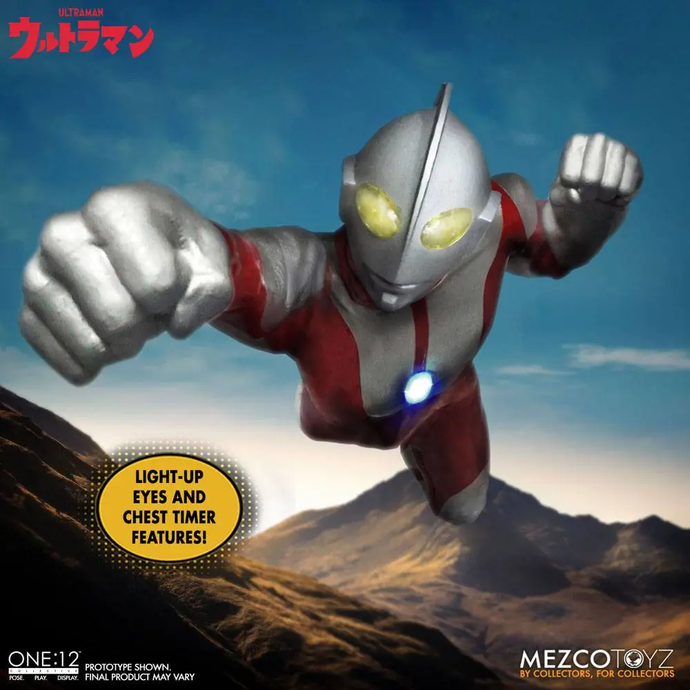 Ultraman Actionfigur mit Leuchtfunktion 1/12 Ultraman 16 cm termékfotó