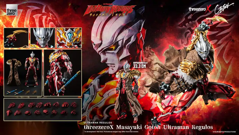 Ultraman Action-Figur Masayuki Gotoh Ultraman Regulos 33 cm Produktfoto