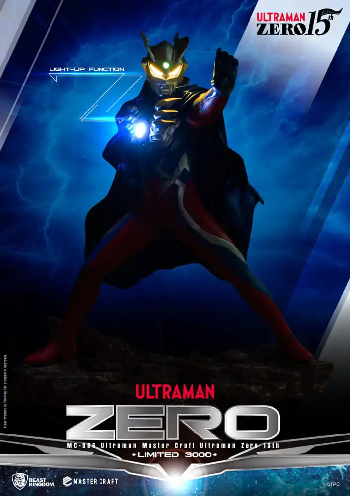 Ultraman Master Craft Statue Ultraman Zero 15th 41 cm Produktfoto