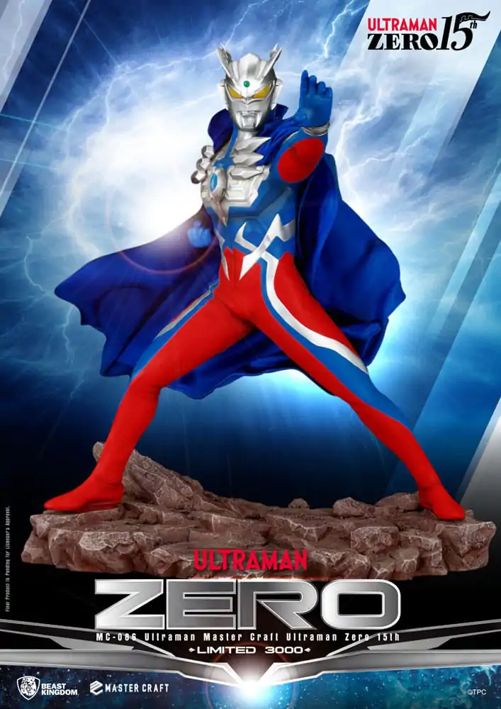 Ultraman Master Craft Statue Ultraman Zero 15th 41 cm Produktfoto