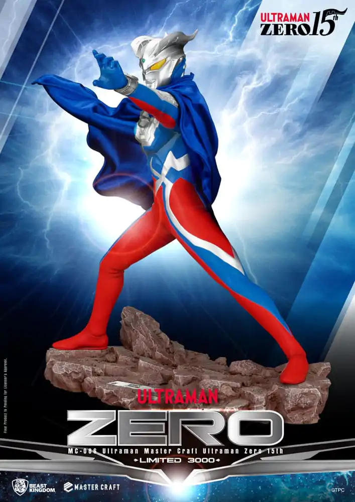 Ultraman Master Craft Statue Ultraman Zero 15th 41 cm Produktfoto