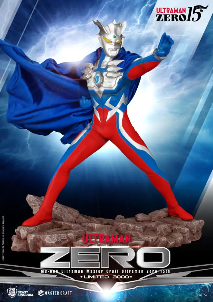 Ultraman Master Craft Statue Ultraman Zero 15th 41 cm Produktfoto