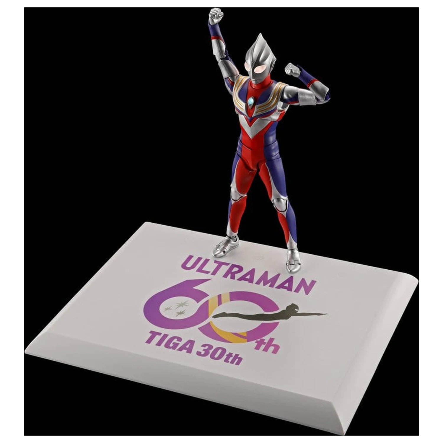 Ultraman Series S.H.Figuarts Shinkocchou Seihou Action-Figur Ultraman Tiga Multi Type 30th Anniversary Edition 15 cm Produktfoto