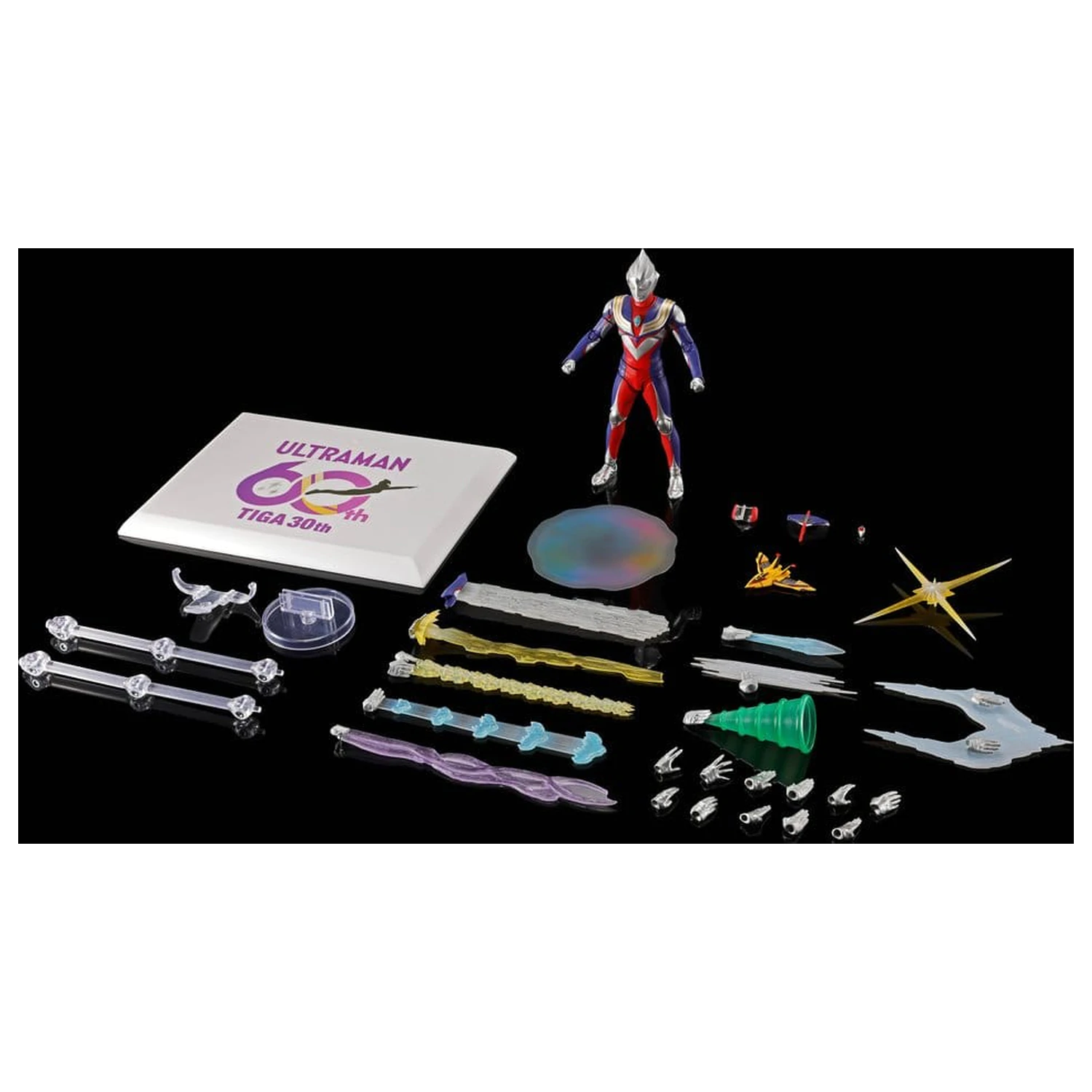 Ultraman Series S.H.Figuarts Shinkocchou Seihou Action-Figur Ultraman Tiga Multi Type 30th Anniversary Edition 15 cm Produktfoto