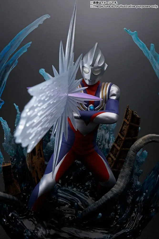 Ultraman Tiga FiguartsZERO PVC Statue Ultraman Tiga Multi Type 22 cm Produktfoto