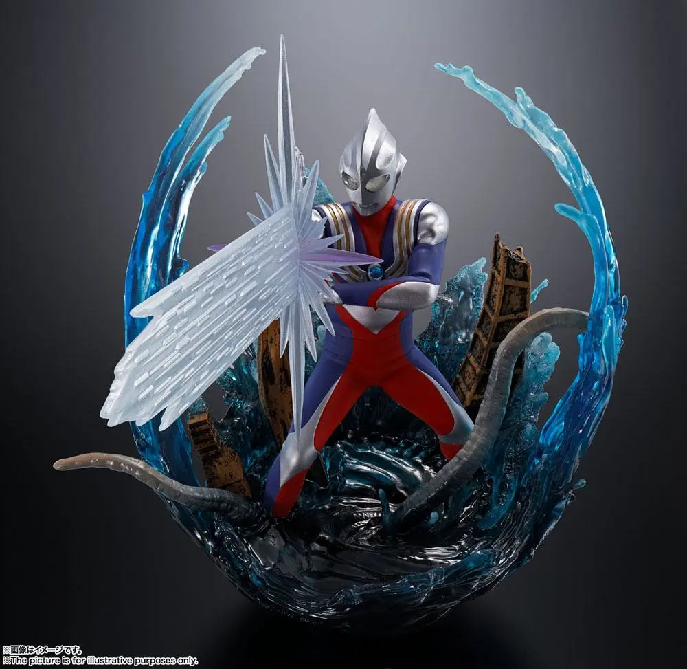 Ultraman Tiga FiguartsZERO PVC Statue Ultraman Tiga Multi Type 22 cm Produktfoto