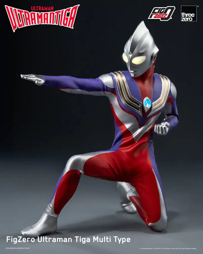 Ultraman Tiga FigZero Actionfigur 1/6 Ultraman Tiga Multi Type 32 cm Produktfoto
