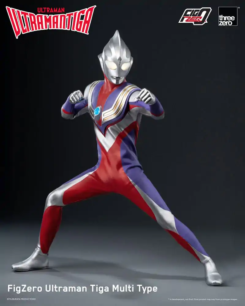 Ultraman Tiga FigZero Actionfigur 1/6 Ultraman Tiga Multi Type 32 cm Produktfoto