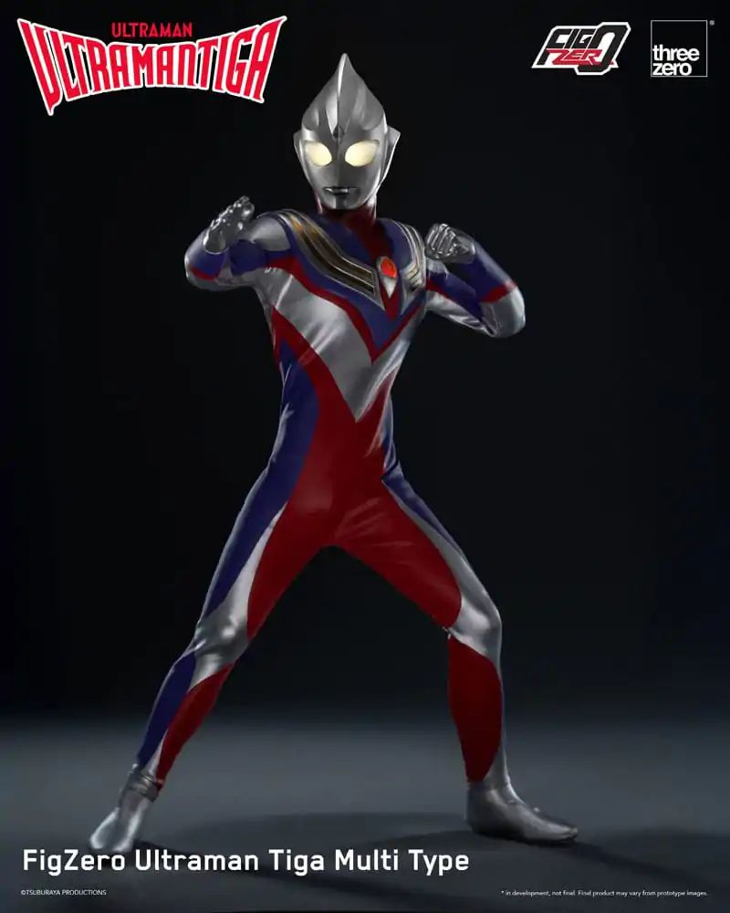 Ultraman Tiga FigZero Actionfigur 1/6 Ultraman Tiga Multi Type 32 cm Produktfoto
