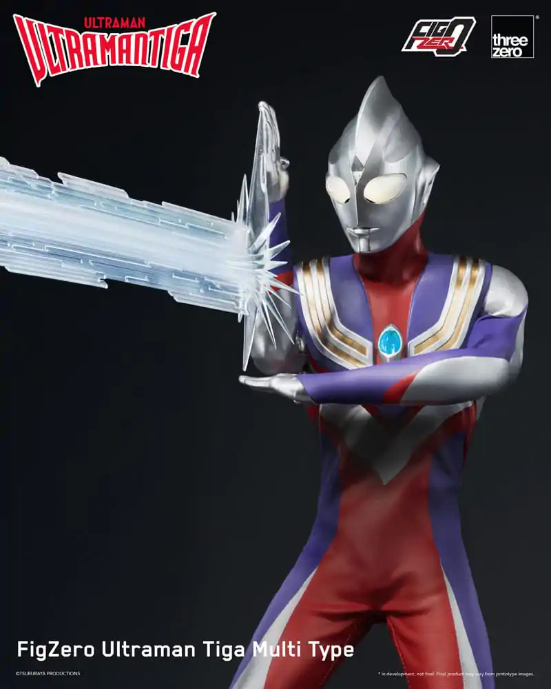 Ultraman Tiga FigZero Actionfigur 1/6 Ultraman Tiga Multi Type 32 cm Produktfoto