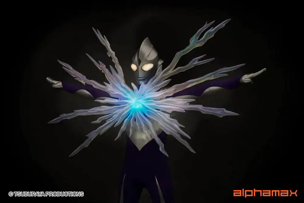 Ultraman Actionfigur mit Leuchtfunktion Tiga Sky Type 16 cm Produktfoto