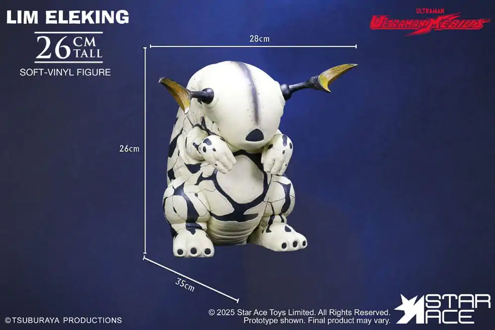 Ultraman Ultra-Kaiju Soft Vinyl Statue Lim Eleking 26 cm Produktfoto