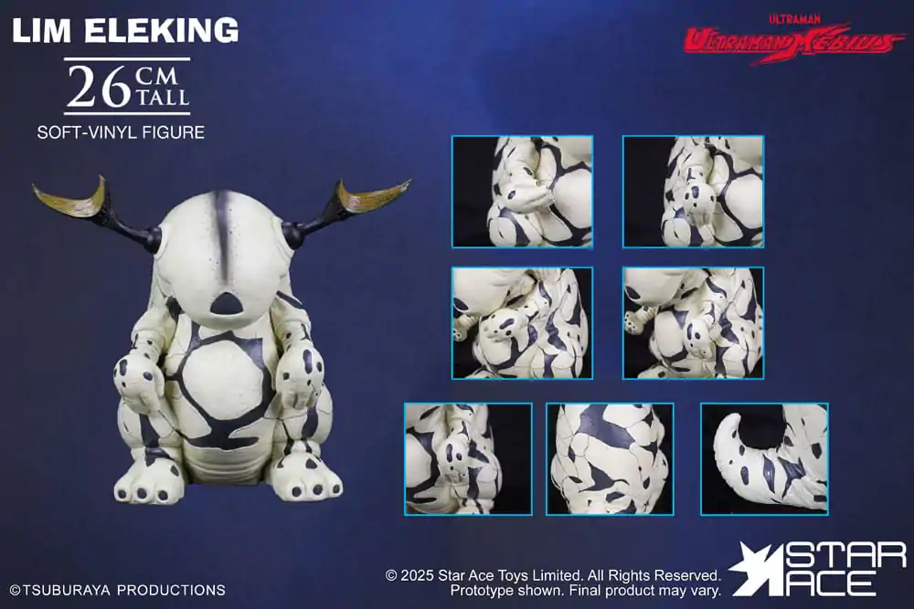 Ultraman Ultra-Kaiju Soft Vinyl Statue Lim Eleking 26 cm Produktfoto