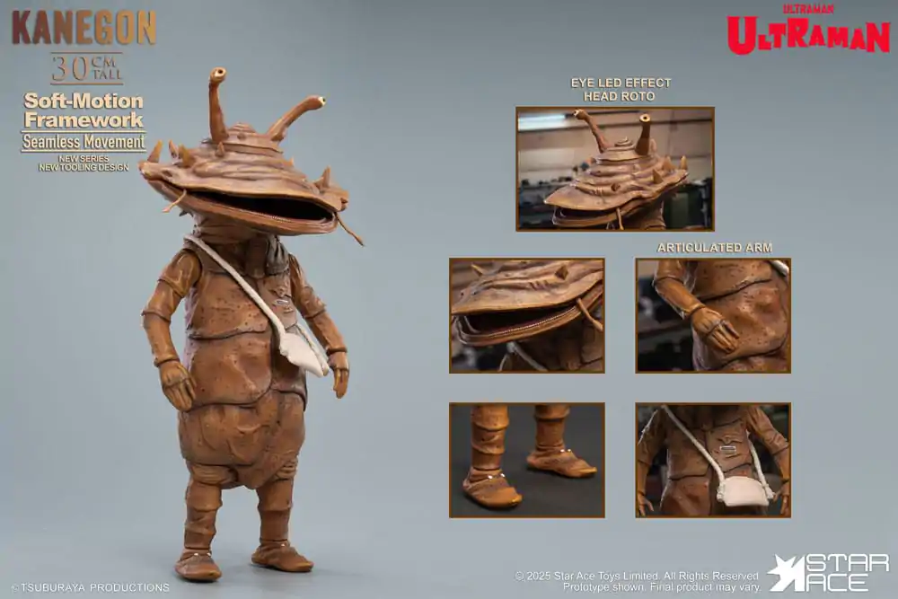 Ultraman Ultra-Kaiju Soft Vinyl Statue Kanegon Special Edition 30 cm Produktfoto
