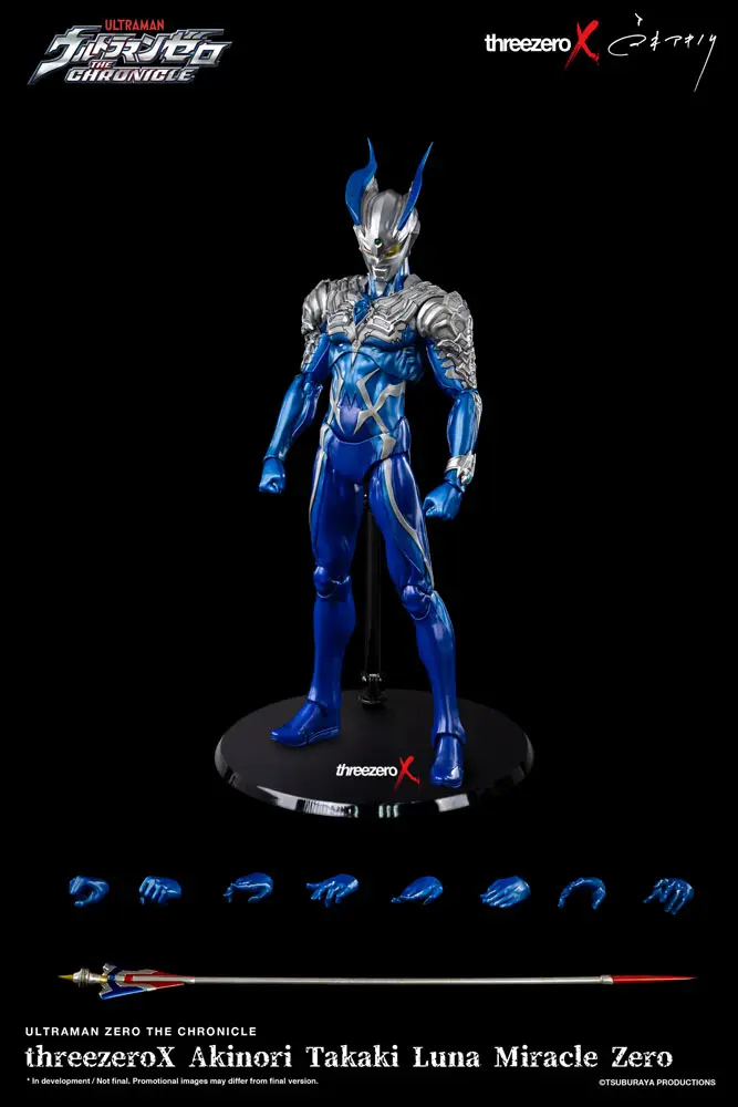 Ultraman Zero: The Chronicle Action Figur 1/6 Luna Miracle Zero by Akinori Takaki 35 cm Produktfoto