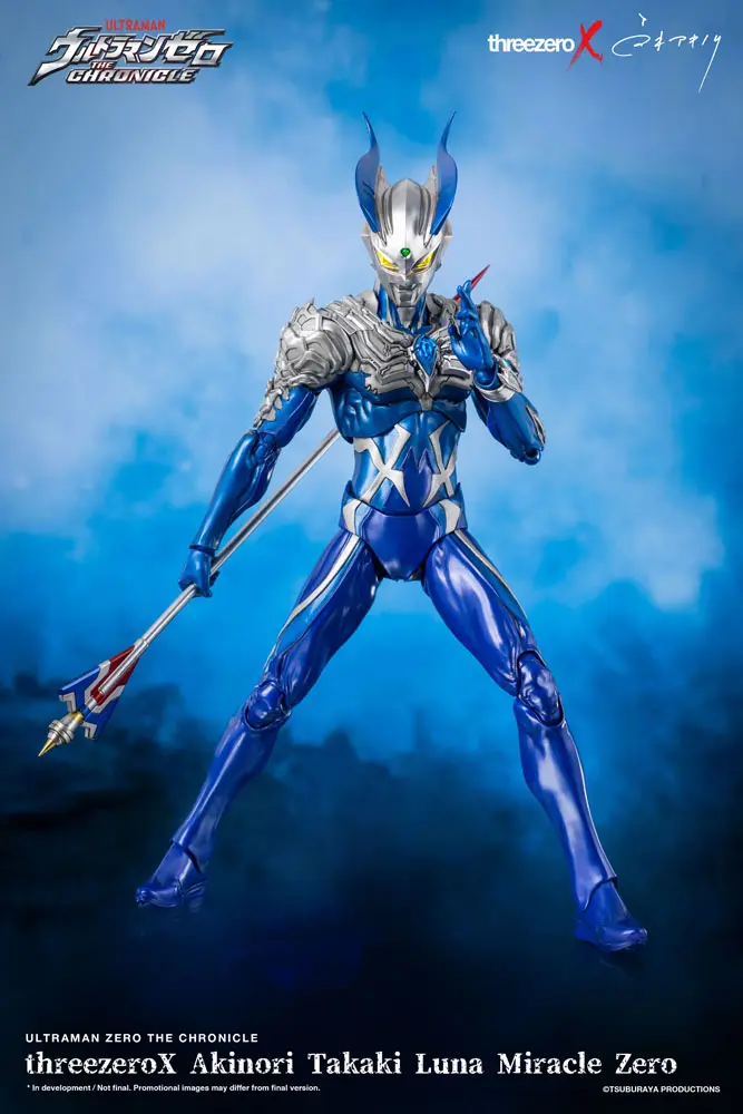 Ultraman Zero: The Chronicle Action Figur 1/6 Luna Miracle Zero by Akinori Takaki 35 cm Produktfoto