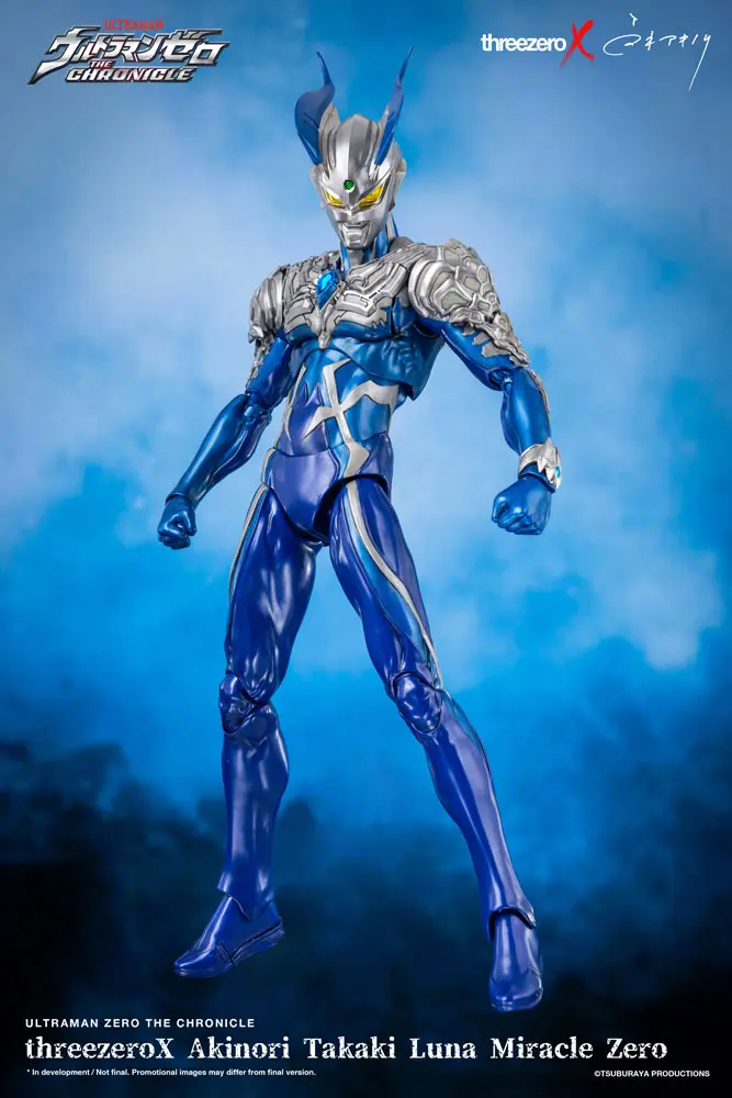 Ultraman Zero: The Chronicle Action Figur 1/6 Luna Miracle Zero by Akinori Takaki 35 cm Produktfoto
