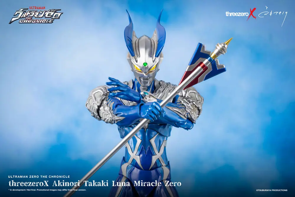 Ultraman Zero: The Chronicle Action Figur 1/6 Luna Miracle Zero by Akinori Takaki 35 cm Produktfoto