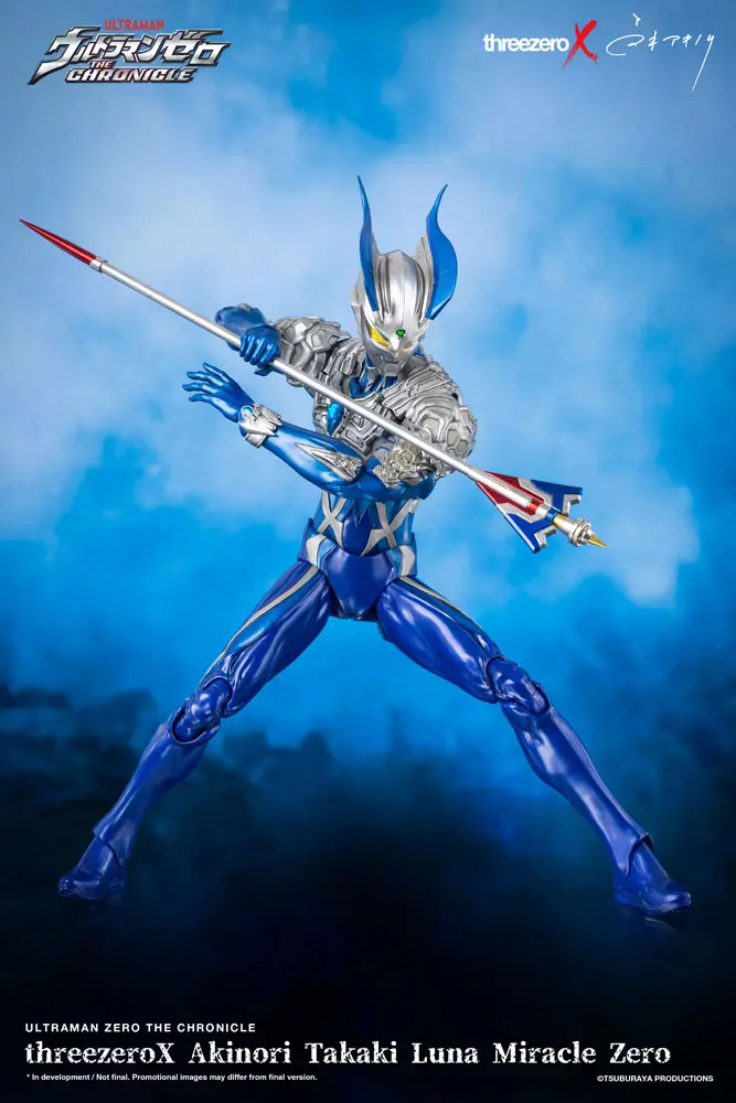Ultraman Zero: The Chronicle Action Figur 1/6 Luna Miracle Zero by Akinori Takaki 35 cm Produktfoto