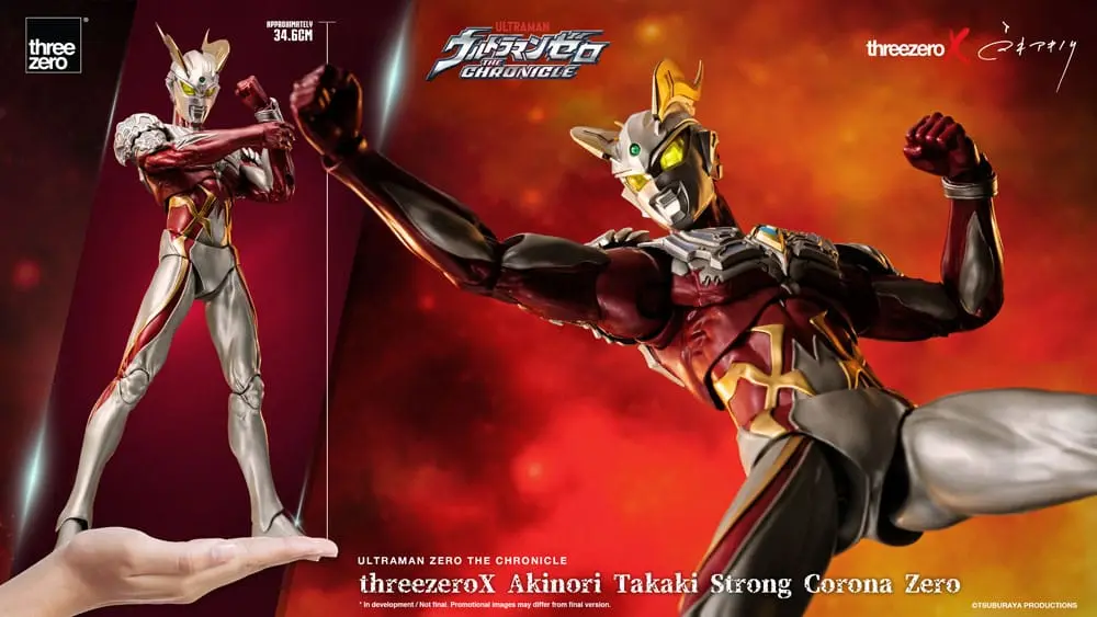 Ultraman Zero: The Chronicle Action Figur 1/6 Strong Corona Zero by Akinori Takaki 40 cm Produktfoto