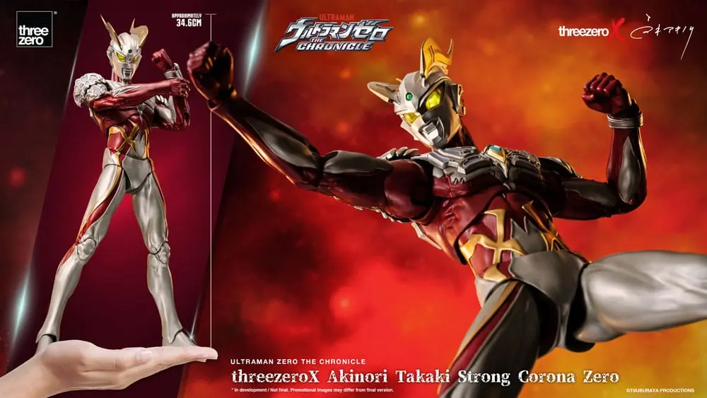 Ultraman Zero: The Chronicle Action Figur 1/6 Strong Corona Zero by Akinori Takaki 40 cm Produktfoto