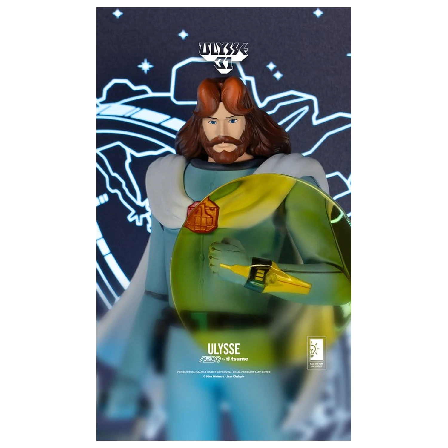 Ulysse 31 Neon Figur 1/9 Ulysse 20 cm Produktfoto