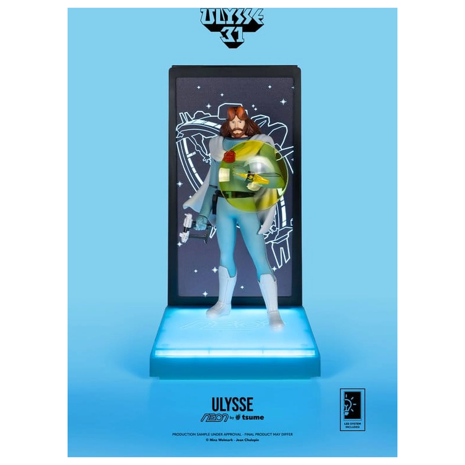 Ulysse 31 Neon Figur 1/9 Ulysse 20 cm Produktfoto