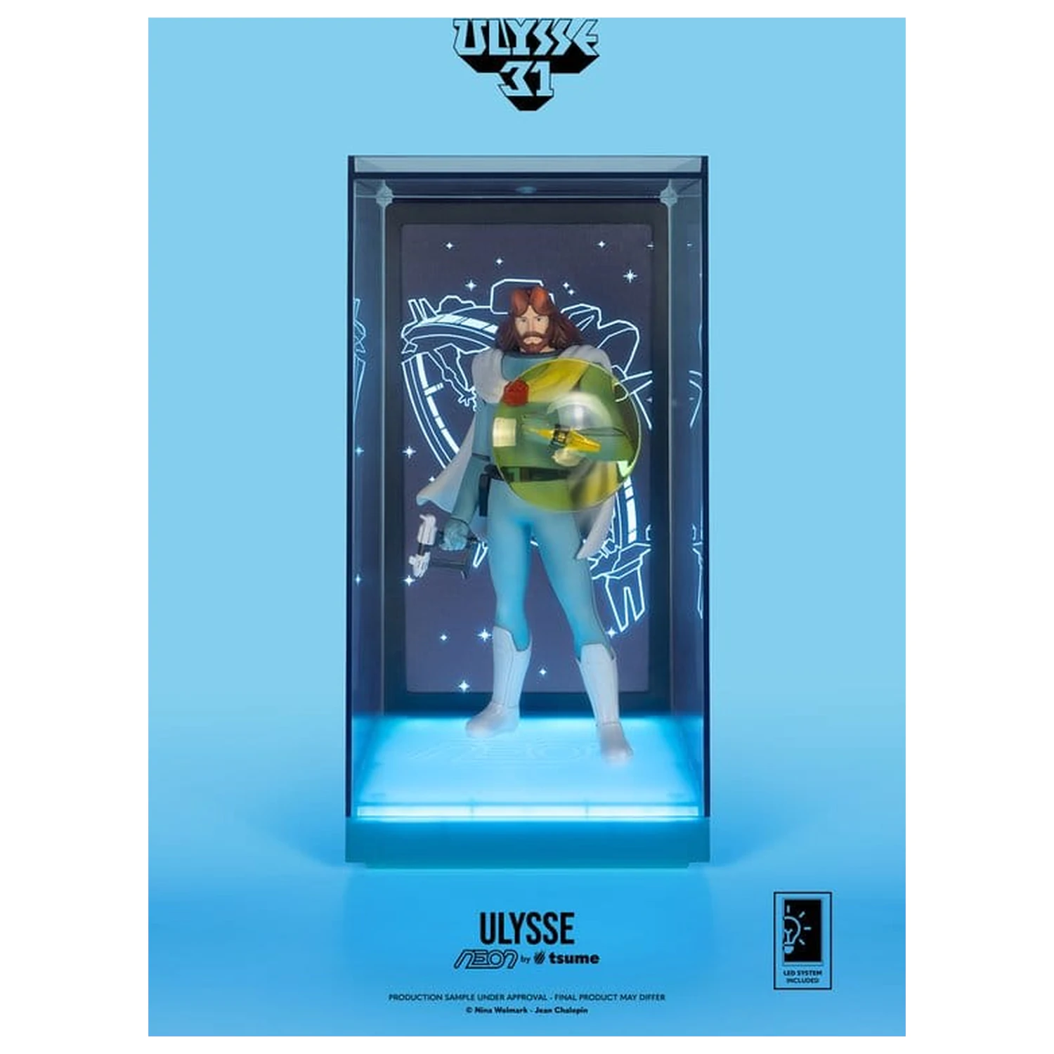 Ulysse 31 Neon Figur 1/9 Ulysse 20 cm Produktfoto