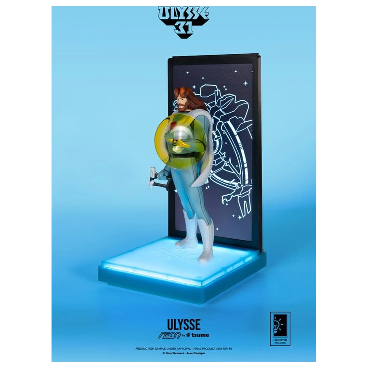Ulysse 31 Neon Figur 1/9 Ulysse 20 cm Produktfoto