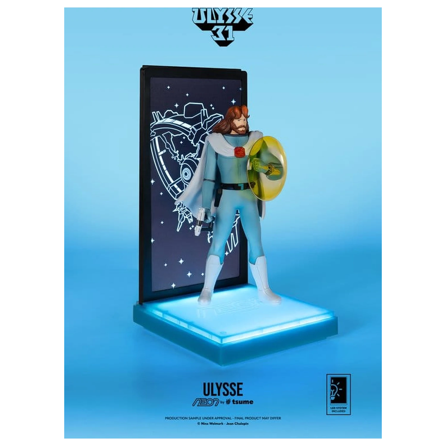 Ulysse 31 Neon Figur 1/9 Ulysse 20 cm Produktfoto