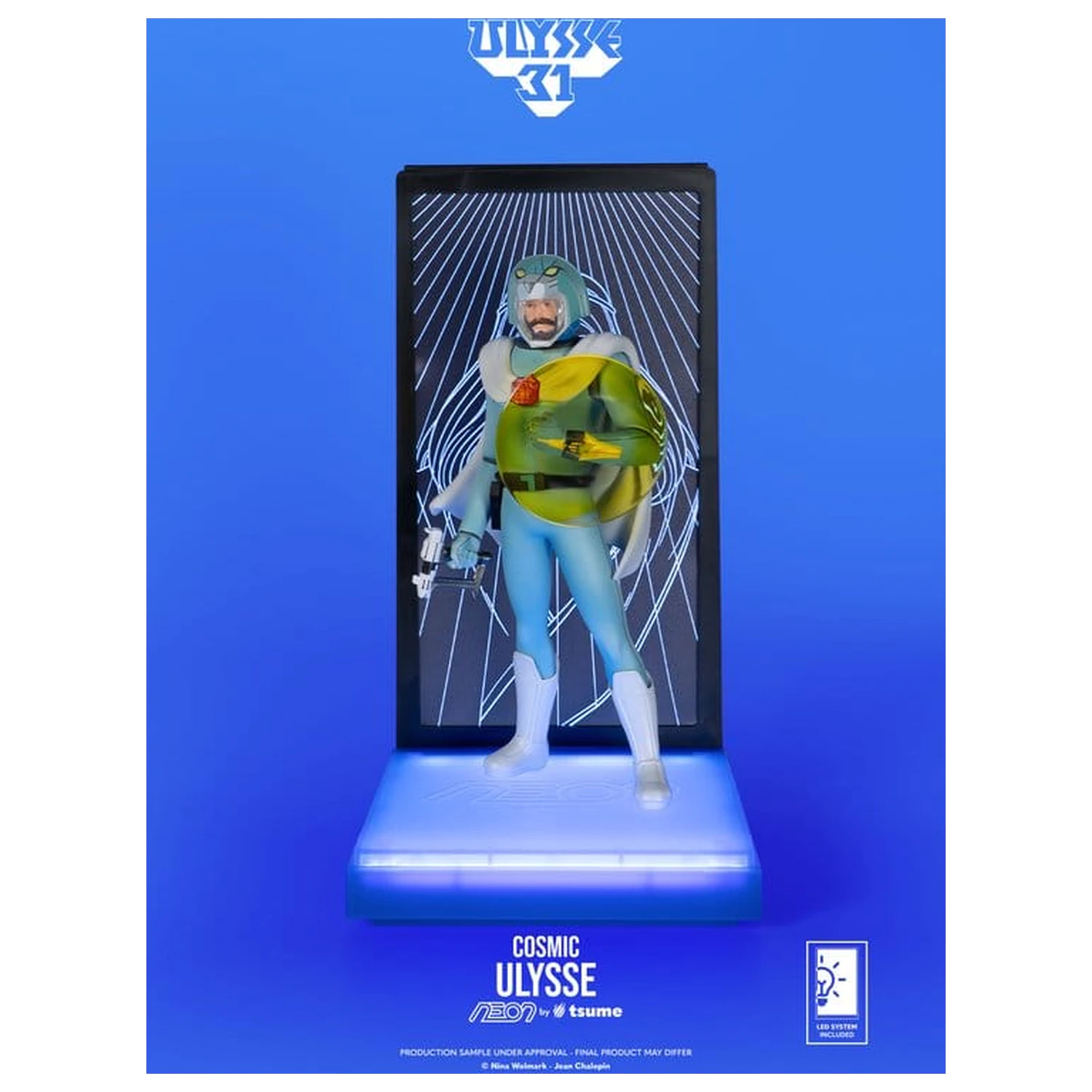 Ulysse 31 Neon Figur 1/9 Ulysse Cosmic Version 20 cm Produktfoto
